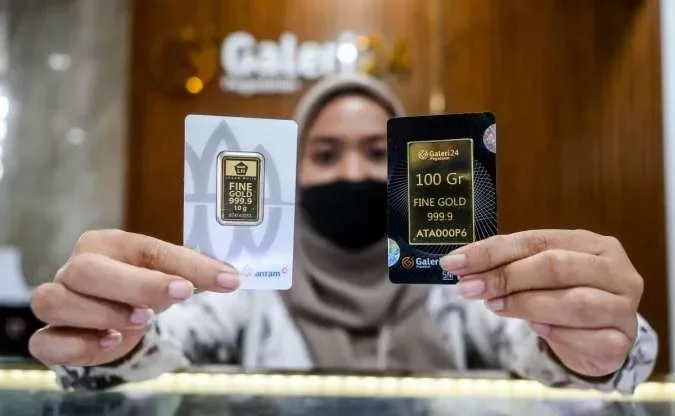 Harga emas Pegadaian dan UBS 2 Januari 2026 di Pekanbaru