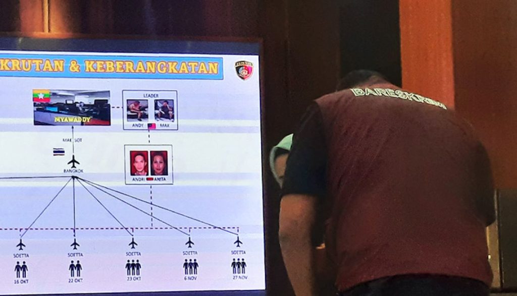 penyidik Bareskrim Polri mengungkap kasus judi online global.