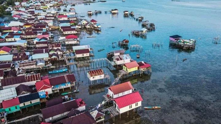 Kawasan Kampung Nelayan Merah Putih di Toli-Toli Sulawesi Tengah