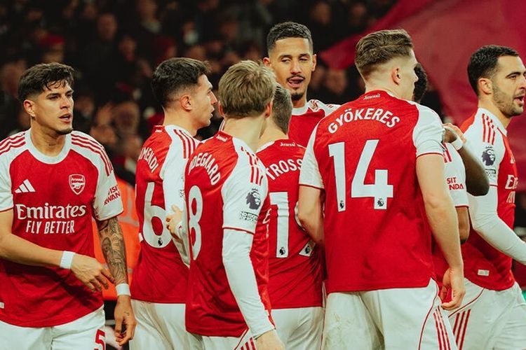 Arsenal kalahkan Aston Villa 4-1 di Emirates Stadium