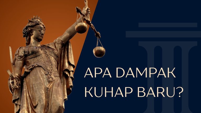 Ilustrasi dampak KUHAP baru tahun 2026