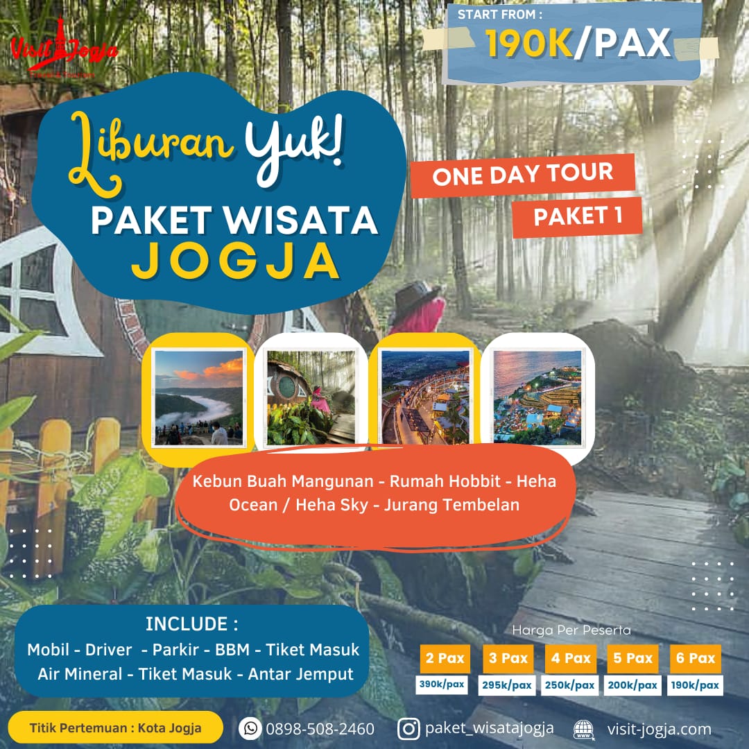 Jelajah Jogja, 8 Destinasi Sejarah Terpopuler untuk Liburan Edukatif