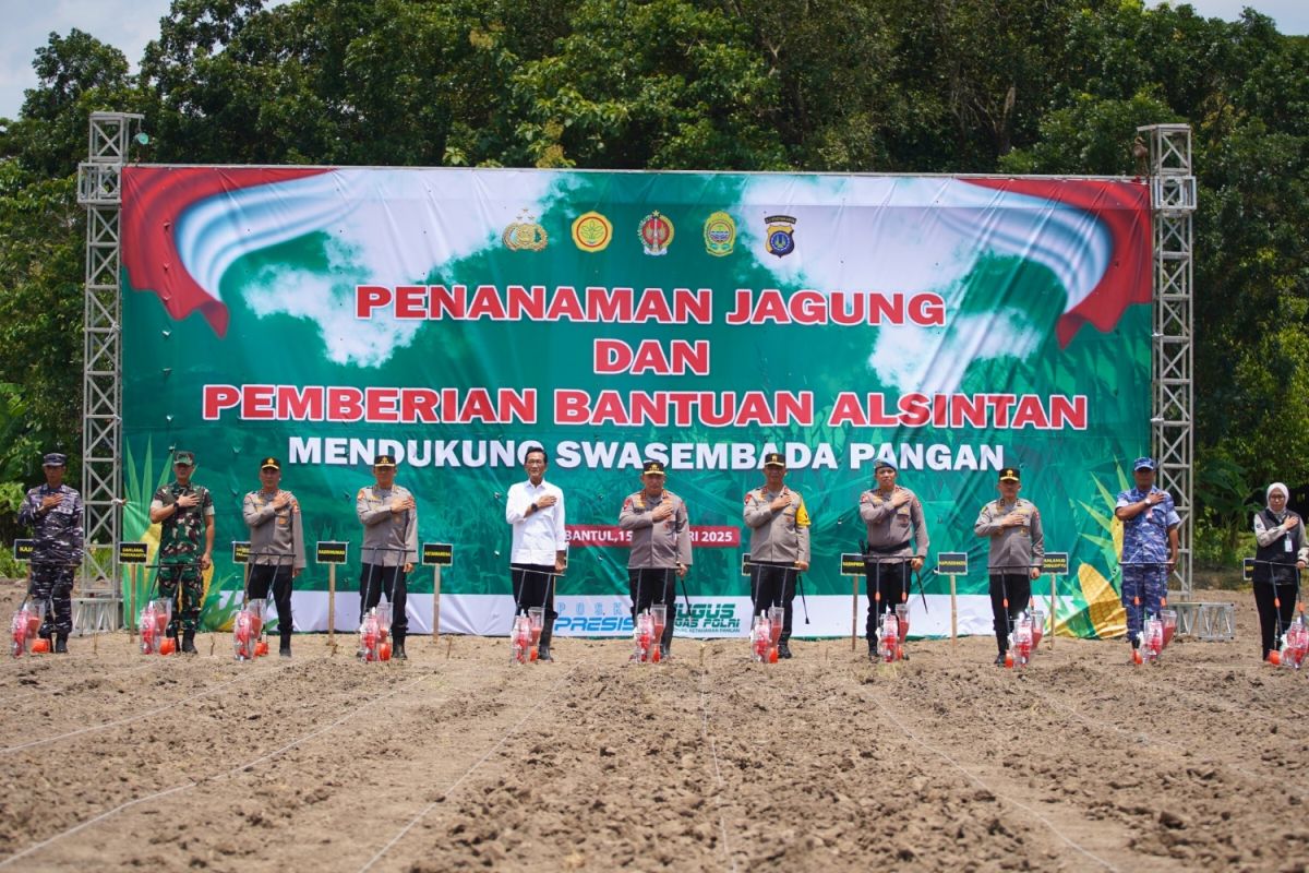 Kapolri Dukung Swasembada Pangan, Fasilitasi 1,37 Juta Hektare Lahan