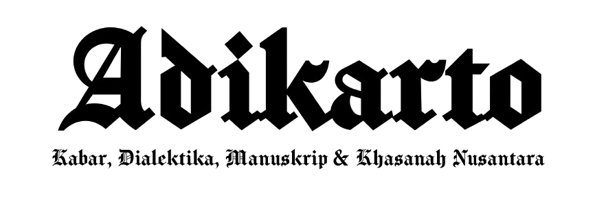 Branding identitas Adikarto: Portal berita Kabar, Dialektika, Manuskrip, dan Khasanah Nusantara.