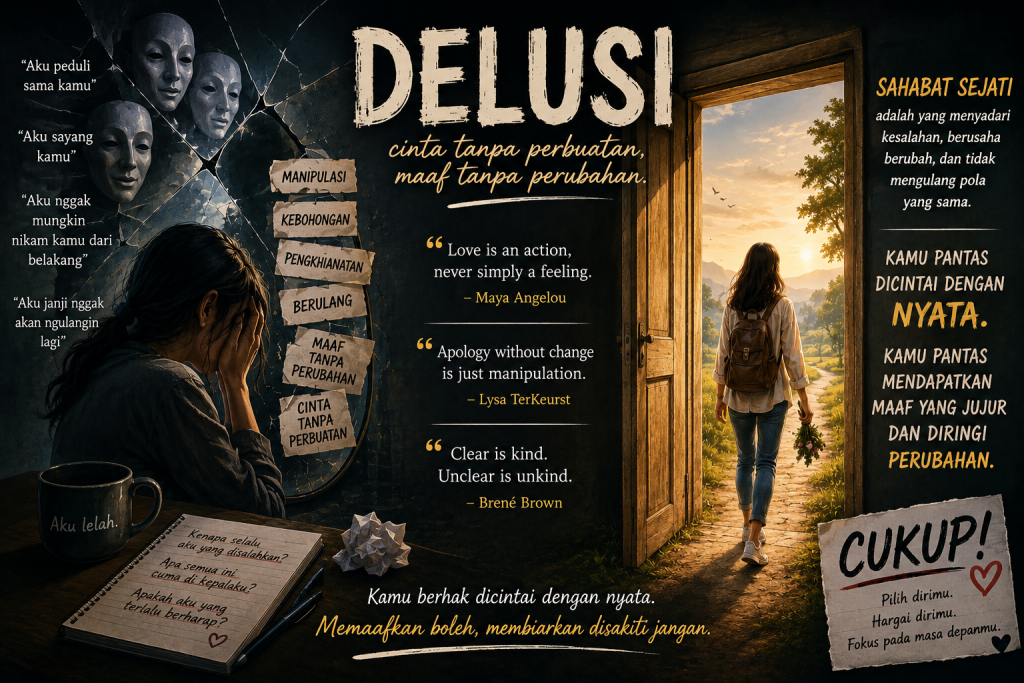 – Delusi: Cinta yang Tidak Pernah Hadir dalam Tindakan