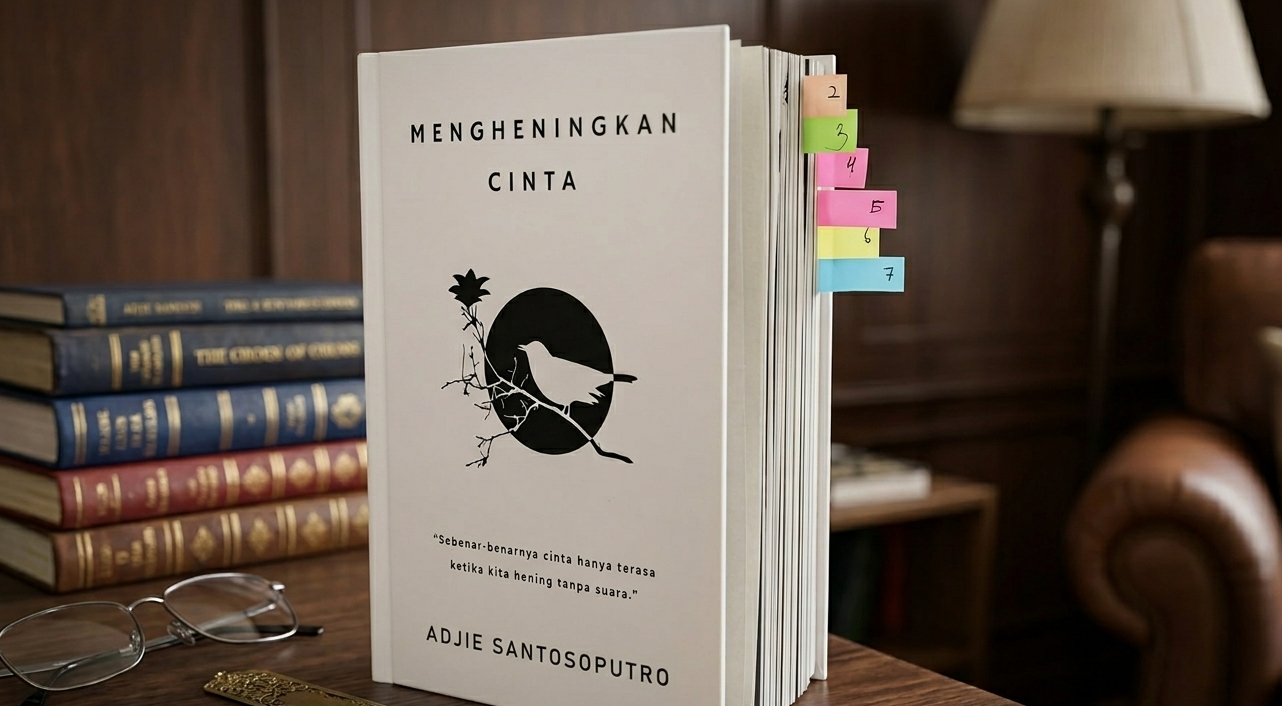 Ulasan Buku Mengheningkan Cinta, Kompas Pulang ke Diri Sendiri