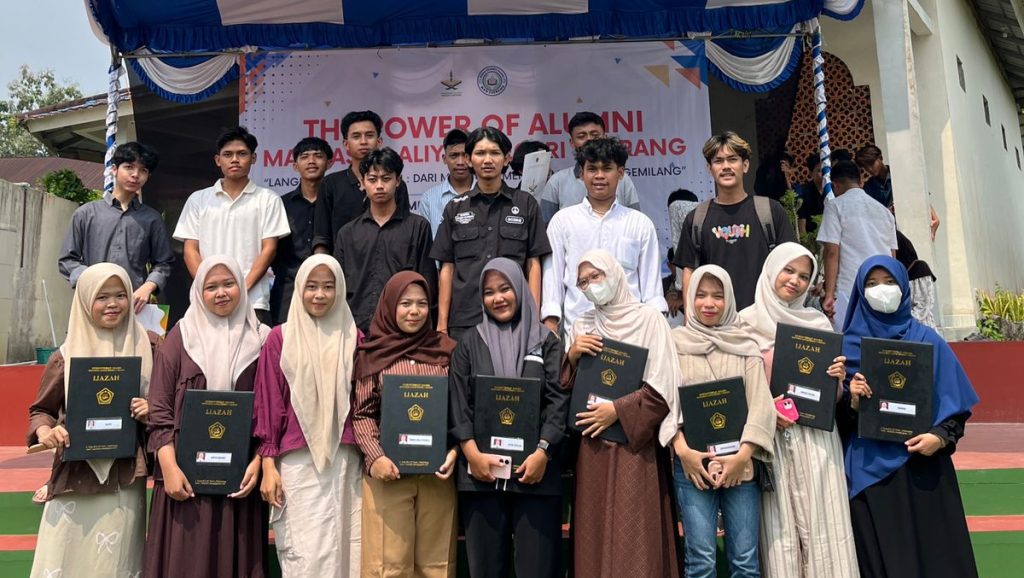 Para alumni MAN 3 Serang pada acara yang digelar 2026.