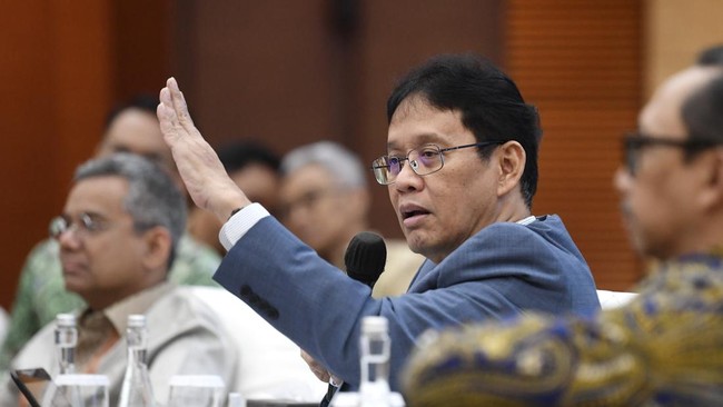 Menteri Keuangan Purbaya Yudhi Sadewa saat memberikan keterangan pers terkait ketahanan fiskal Indonesia dan kritik The Economist.