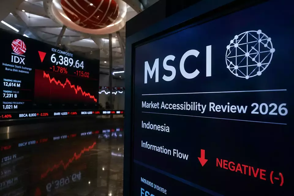 MSCI Pertahankan Indonesia di Emerging Market, Beri Catatan Merah Terkait Transparansi Saham